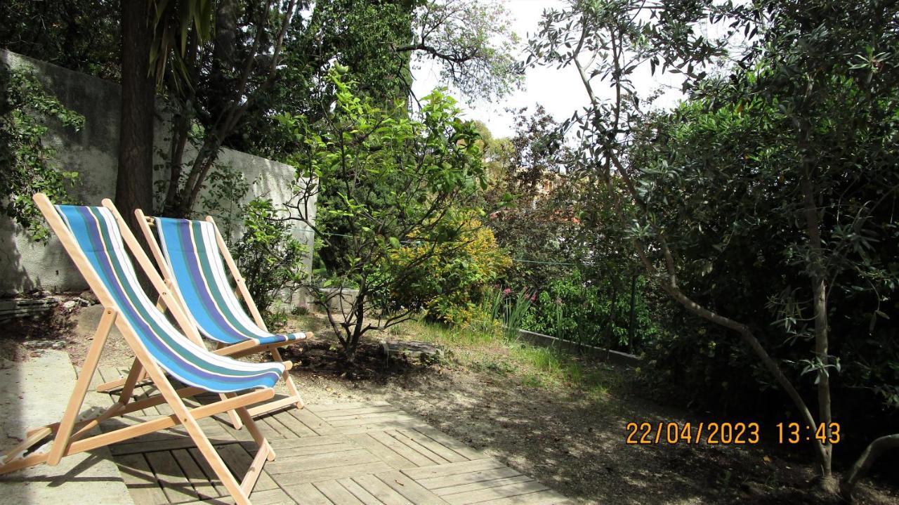 Nice - Studio Independant En Villa - Mer Ville Calme Jardinet Εξωτερικό φωτογραφία